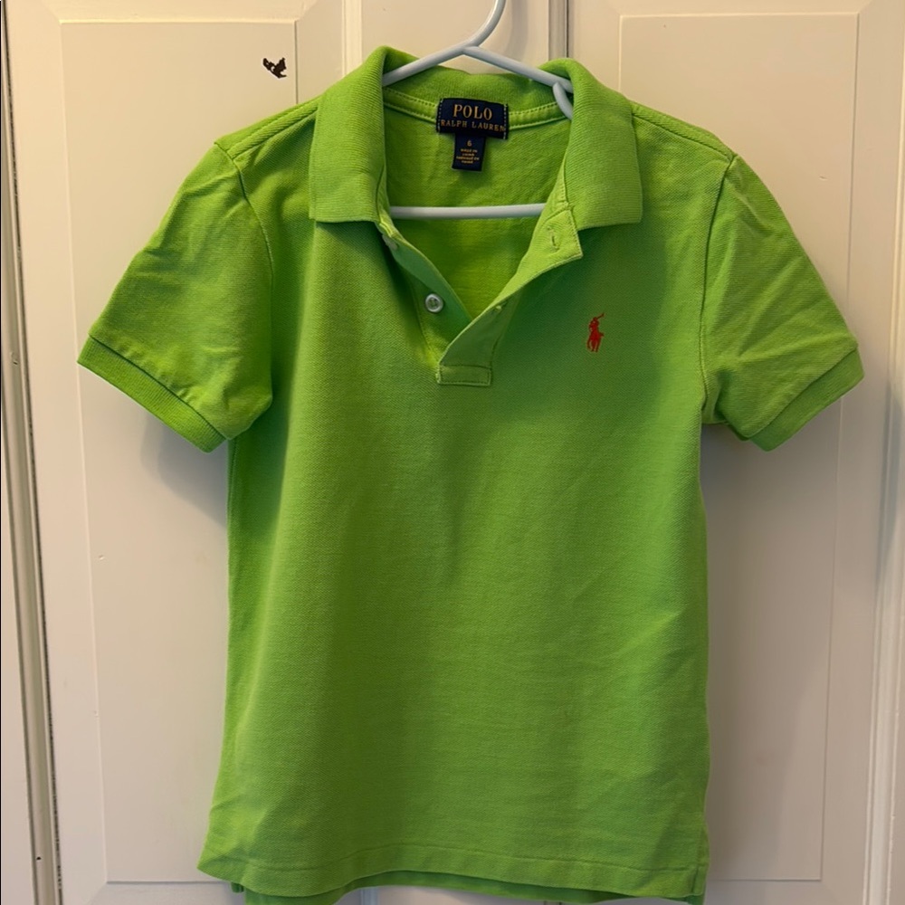 Boys Short Sleeved Polo